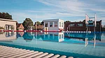 Schwimmerbecken im Freibad